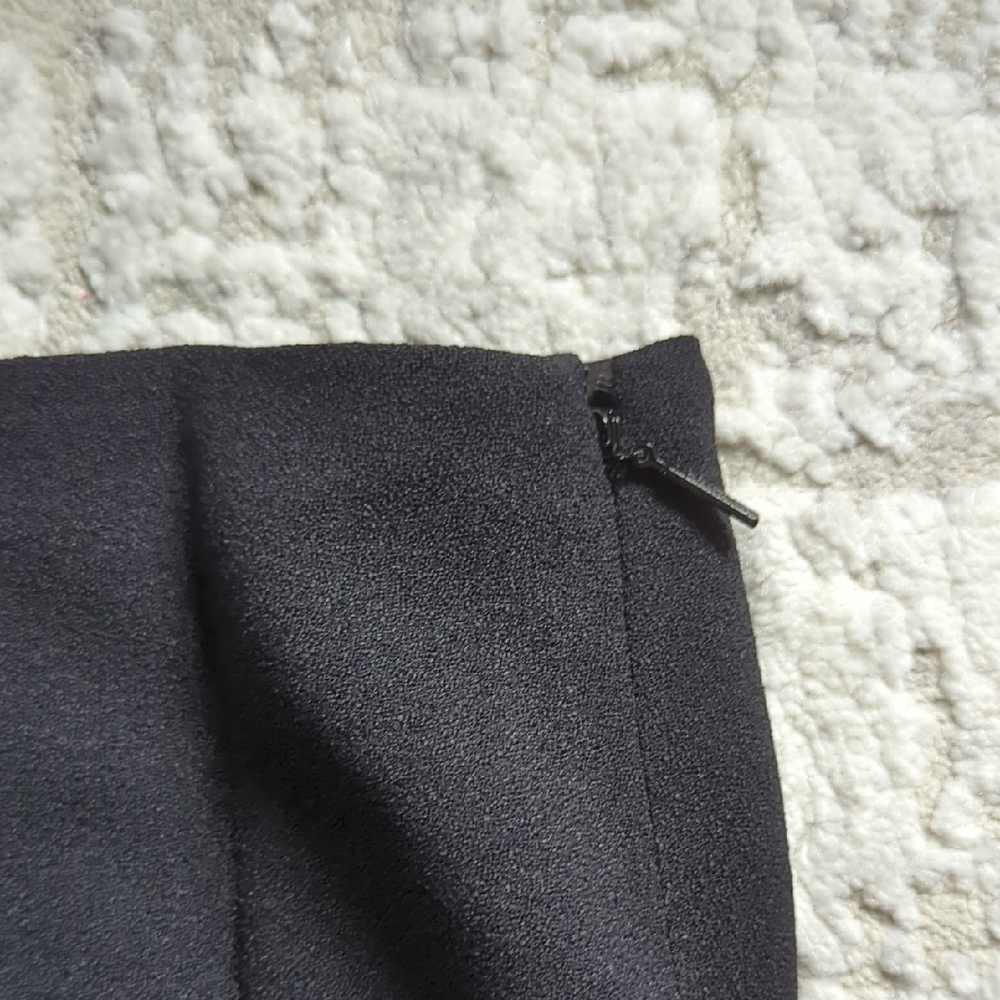 Versace Asymmetrical Skirt with Exposed Zipper - Picture 5 of 10